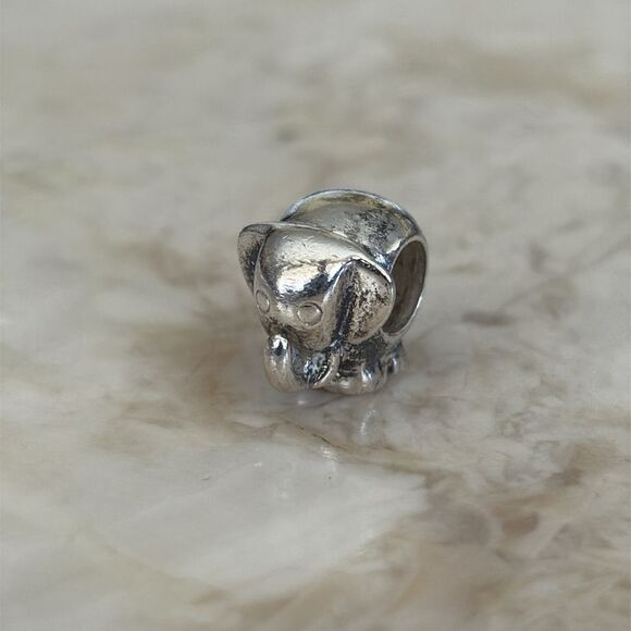 Michael Hill 925 Sterling Silver Elephant Charm Bead - Picture 3 of 6